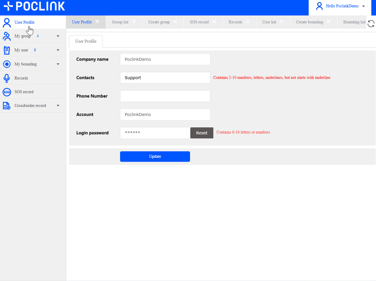 Communication Control
