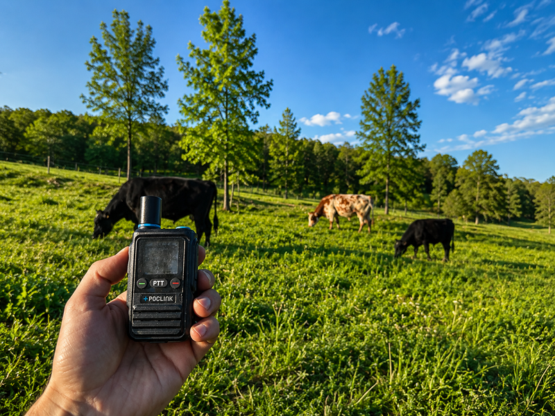 A Poclink Ultra Review - How Farm Coordinates 800 Acres With One Button Push - Poclink Radios