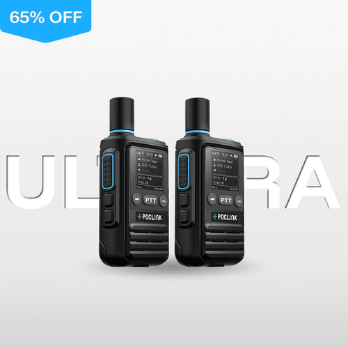 POC - 1 Ultra | 4G + Analog Global Walkie Talkie - Poclink Radios