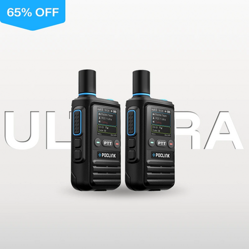 Poclink Global Coverage & Off Grid Dual Mode Walkie Talkie, GPS Tracking (POC - 1 Ultra) - Poclink Radios